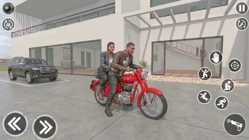 Indian City Gangster Bike Game screenshot 3