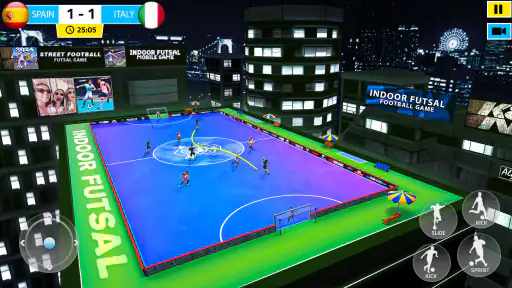 Indoor Futsal: Football Games screenshot 1