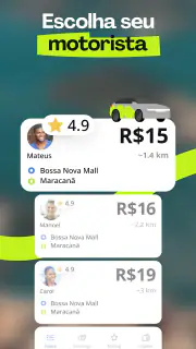 inDrive: Transporte e Entregas screenshot 3