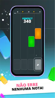 Infinite Tiles: EDM & Piano screenshot 1