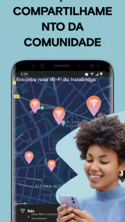 Instabridge: WiFi Senha screenshot 4