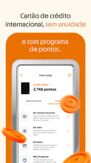 Inter: Conta, Cartão e Pix screenshot 2