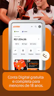 Inter: Conta, Cartão e Pix screenshot 4