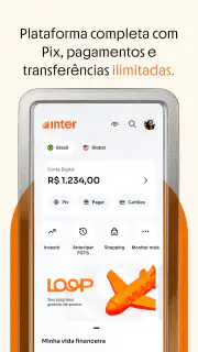 Inter: Conta, Cartão e Pix screenshot 5