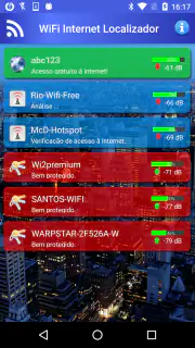 Internet WiFi grátis Finder screenshot 2