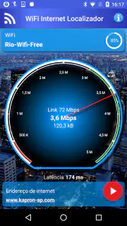 Internet WiFi grátis Finder screenshot 4