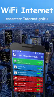 Internet WiFi grátis Finder screenshot 8