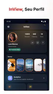 InView, Ver perfil screenshot 7