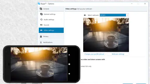 Iriun 4K Webcam for PC and Mac screenshot 1