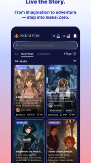 ISEKAI ZERO: Roleplay Anime IA screenshot 2