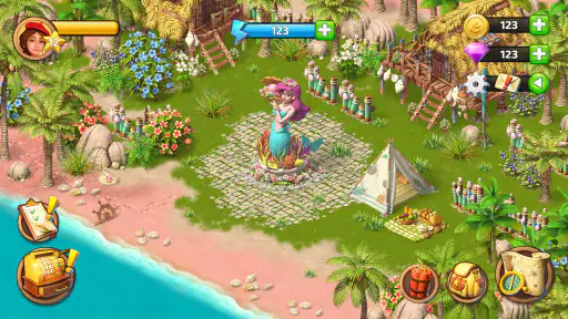 Jardim Toscana-Jogo de Fazenda screenshot 5