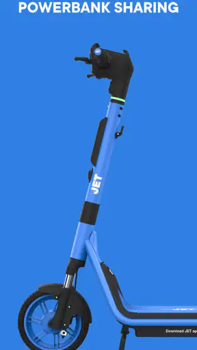 JET – e-scooter rental screenshot