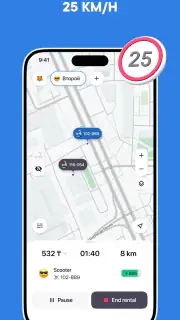 JET – e-scooter rental screenshot 5
