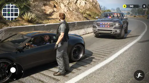 Jogo Condução Van da Polícia screenshot 1