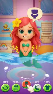 Jogo Creche da Sereia screenshot 1