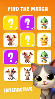 Jogo da Memória para Crianças screenshot 3