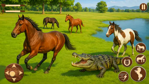 jogo de cavalo aventura animal screenshot 2