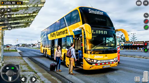 Jogo de dirigir ônibus urbano screenshot 7