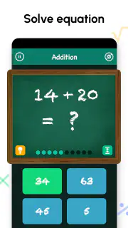 Jogo de Matemática Crianças screenshot 2