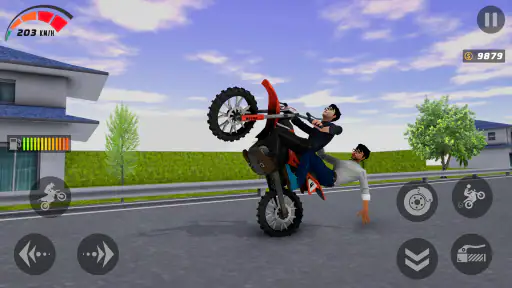 Jogo De Moto Grau Brasil 3d screenshot 2