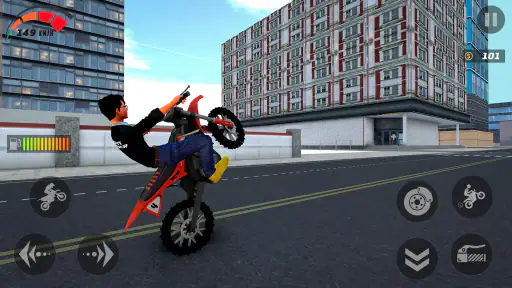 Jogo De Moto Grau Brasil 3d screenshot 8
