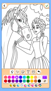 Jogo De Pintar Princesa screenshot 4