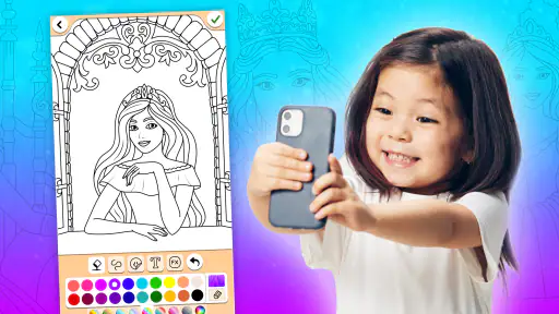 Jogo De Pintar Princesa screenshot 5