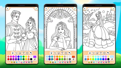 Jogo De Pintar Princesa screenshot 8