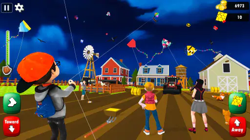 Jogo De Pipa 3D - Kite Game 3D screenshot 7