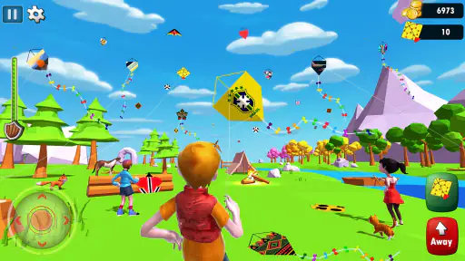 Jogo De Pipa 3D - Kite Game 3D screenshot 8