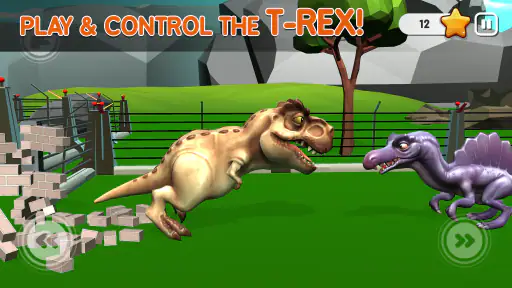 Jogo do Parque dos Dinossauros screenshot 8
