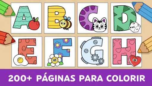 Jogos de Colorir Crianças screenshot 4