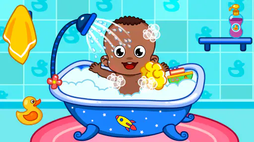 Jogos de cuidar e vestir bebês screenshot 2