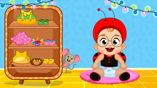 Jogos de cuidar e vestir bebês screenshot 8