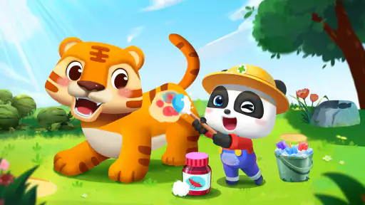 Jogos Infantis do Bebê Panda screenshot