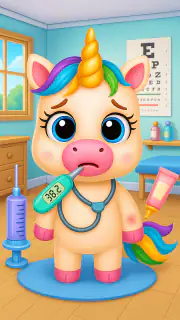 Unicórnio: Cuidado, Spa e Cor screenshot 7