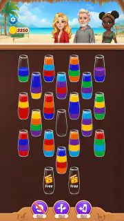 Juice Manor - ASMR Water Sort screenshot 4
