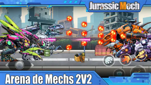 Jurassic Mech: Dinosaur Clash screenshot 2