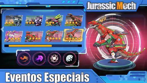 Jurassic Mech: Dinosaur Clash screenshot 3