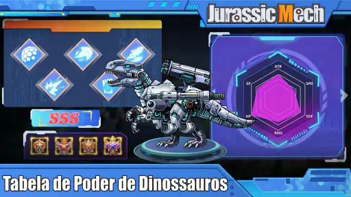 Jurassic Mech: Dinosaur Clash screenshot 4