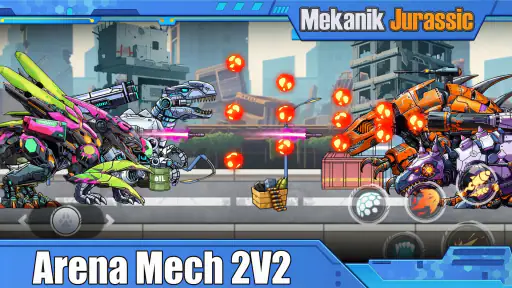 Jurassic Mech: Dinosaur Clash screenshot 7