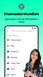 JusCall - Chamadas Globais screenshot 1