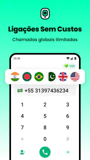JusCall - Chamadas Globais screenshot 2