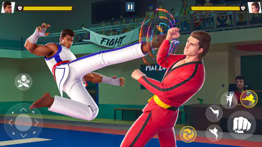 Karate lutando kung fu jogo screenshot 1