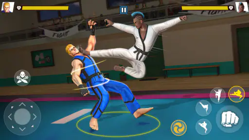 Karate lutando kung fu jogo screenshot 2