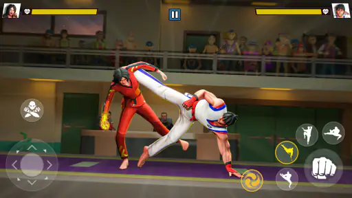 Karate lutando kung fu jogo screenshot 3