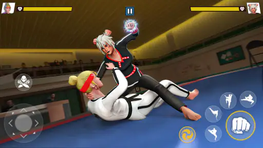 Karate lutando kung fu jogo screenshot 4