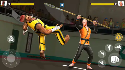 Karate lutando kung fu jogo screenshot 5