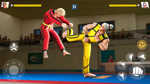 Karate lutando kung fu jogo screenshot 6