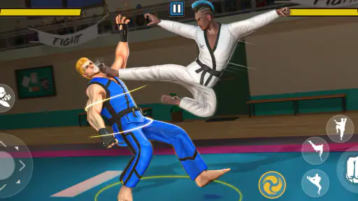 Karate lutando kung fu jogo screenshot 8
